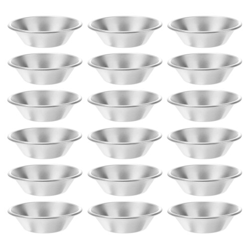 25 Pastel De Nata Backformen Aus Aluminium, Wiederverwendbar