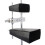 Drum Cowbell Clip Silber Metallhalterung Einfaches Praktisches Design 3