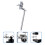 Drum Cowbell Clip Silber Metallhalterung Einfaches Praktisches Design 5