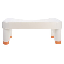 Toilettenhocker Für Kinder 39,50X21,50X15,00Cm Weiß