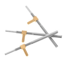 Mlins 3 Stuks Viool Strijkstok Frogschroef Moer 5,50X0,30X0,30Cm