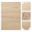 10Stk Holz Bruchbretter Taekwondo Khaki 6
