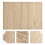 10Stk Holz Bruchbretter Taekwondo Khaki 8