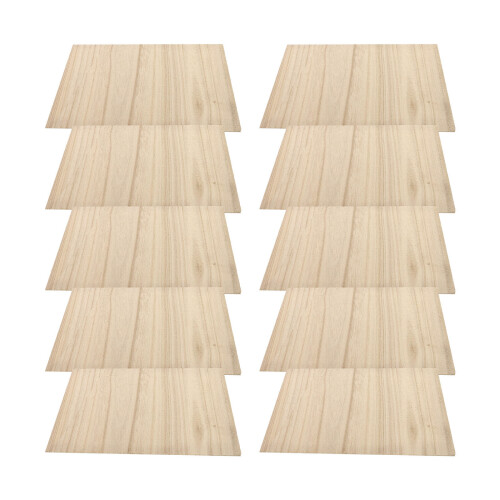 10Stk Holz Bruchbretter Taekwondo Khaki 2