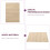 10Stk Holz Bruchbretter Taekwondo Khaki 10