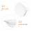 Glass Microwave Cover Steam Compatible Für Home Einfache 10
