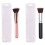 2Stk Flacher Kopf Make-up Werkzeug Kosmetik 5