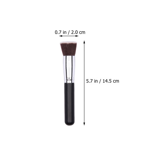 2Stk Flacher Kopf Make-up Werkzeug Kosmetik 1