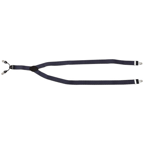 Mans Suspenders Zwart Polyester 1 Set