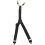 Mans Suspenders Zwart Polyester 1 Set 6