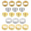 Metal Naaihandschoen Set Gemengd 20 Stuks 6