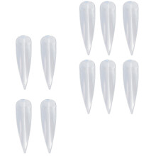 500 Stuks Transparant Half Overdekt Nageltips Kunstnagels