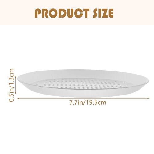 1St Hittebestendige Aluminium Perforated Pizza Bakplaat 2