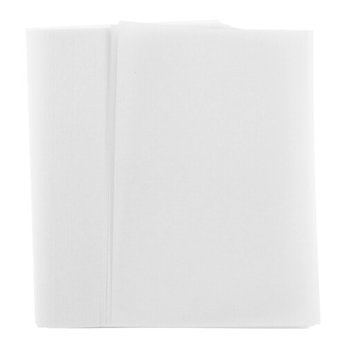 Raindrops 50 Stuks Wit Stencil Papier Voor En Scrapbooking