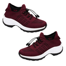 Mlins Sneakers Damen Rot Für Frauen Casual