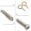 1 Set Accessoire Tools Ringen Roestvrij Staal Kleine Schroef 8
