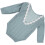 Newborn Strampler Grün Spandex 1 3