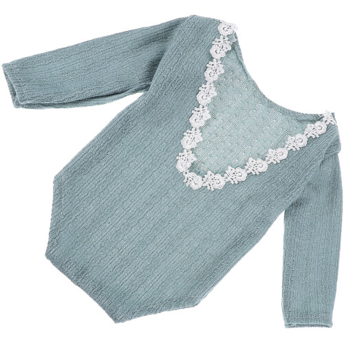 Newborn Strampler Grün Spandex 1 2