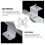 Raindrops Solarpanel Montagehalterung Z Form Silber 4 9
