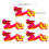 Mlins 5 Sets Drachen Bastelset Latte Papier Diy Kinder 2