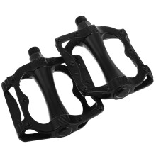1Paar Schwarze Metall Fahrradpedale Robust Für Berg- Und Straßenräder