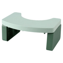 Badezimmerhocker Grün 1 Stk 15,72x9,82x6,68 Zoll