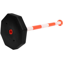 Sicherheits-Absperrung Ausrüstung Orange Weiß 1 Satz