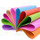 50 Stck Papier Bastelsets Farbiger Karton Schule 8