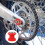 Chain Guide Roller Kettenroller Rot Kunststoff 1 4
