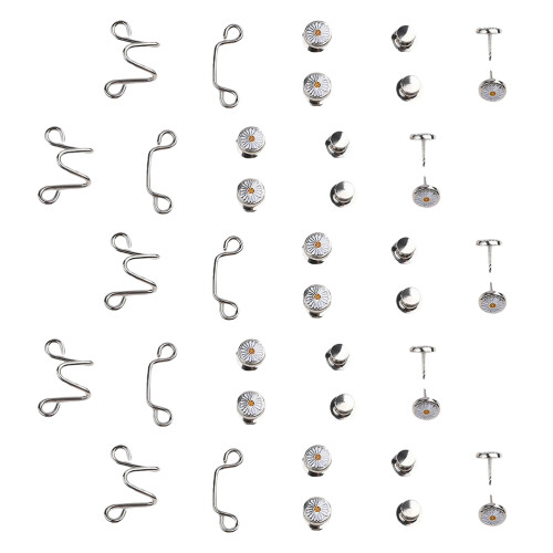 5 Sets Metall Taillenschnallen Mit Schnellverschluss