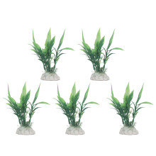 2 Sets 5pcs Simulate Bamboo Artificial Aquatic Plants for Fish Tank