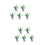 2 Sets 5pcs Simulate Bamboo Artificial Aquatic Plants for Fish Tank 7