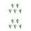 2 Sets 5pcs Simulate Bamboo Artificial Aquatic Plants for Fish Tank 5