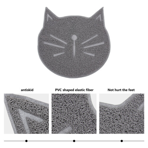 1 Kattenbakmat Anti-slip Pads Pvc 2