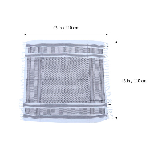 Sjaal Nylon Wit 1 Voor Winterdracht 1