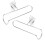 2 Mount Hard Skate Rack 24,00x8,50x6,00 Cm 1