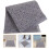 1 Pack Antislip Vloermat Voor Grijs 15,33X15,33 Inch 3