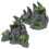 2 Aquariumdecoratie Vacuüm Grind 14x10,2 Cm 8