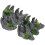 2 Aquariumdecoratie Vacuüm Grind 14x10,2 Cm 4