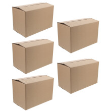 5 Papieren Dozen Voor Verzending En