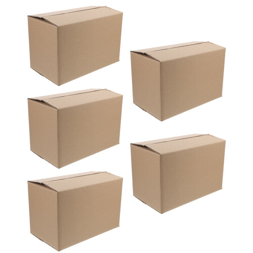 5 Papieren Dozen Voor Verzending En