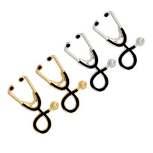 Stethoscoop Broche Speld Badge Kleding Corsage Cartoon Ontwerp