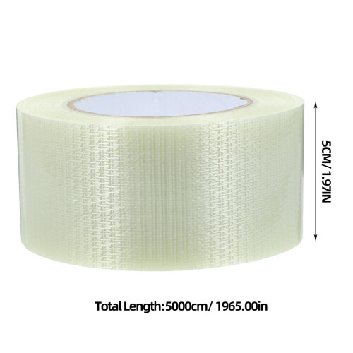 Tarp Tape Glasvezel Transparant 1 Rol 2
