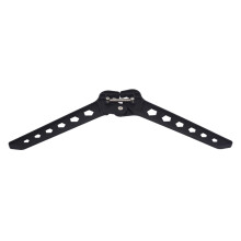 Mlins 2 Stks Boogstand Antislip Zwart