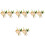 8 Stuks Bruiloft Boutonnière , Corsage Decor 5