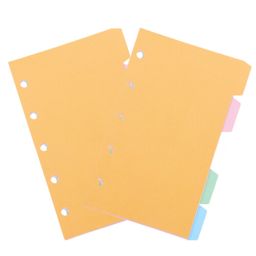 2 Sets Ringbuch Trenner Mit Index Für Büroorganisation