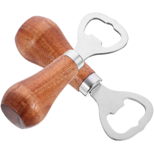 Cool Flaschenöffner Deckelöffner Mit Holzgriff 2