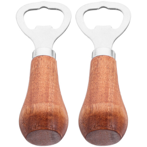 Cool Flaschenöffner Deckelöffner Mit Holzgriff 2 2