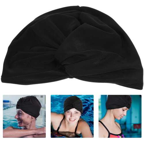 Schwimm Haar Cap Nylon Gepolstert 1 Satz 2