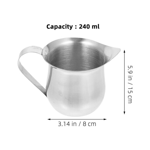 Milch Für Kaffeeliebhaber Silber 1 Stk 2